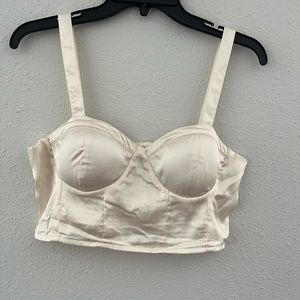 OG collective crop top. Size large. Silky texture. Never worn